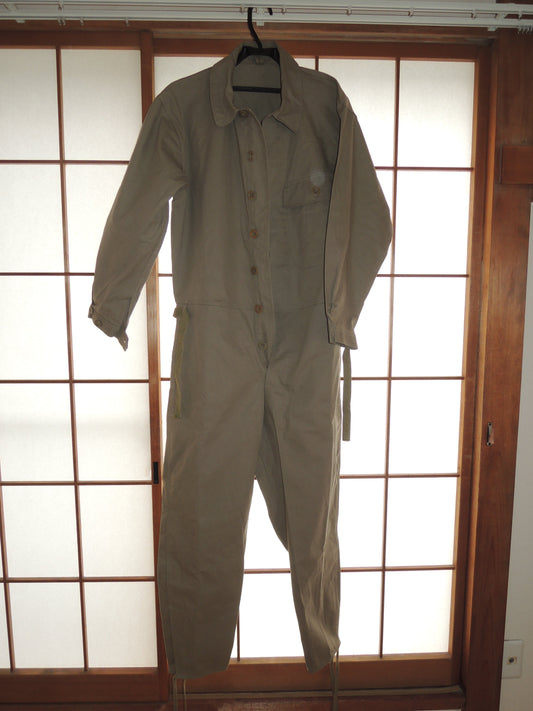 WW2 Original japanese Army Tank Crewman Overall Type2 Work clothes