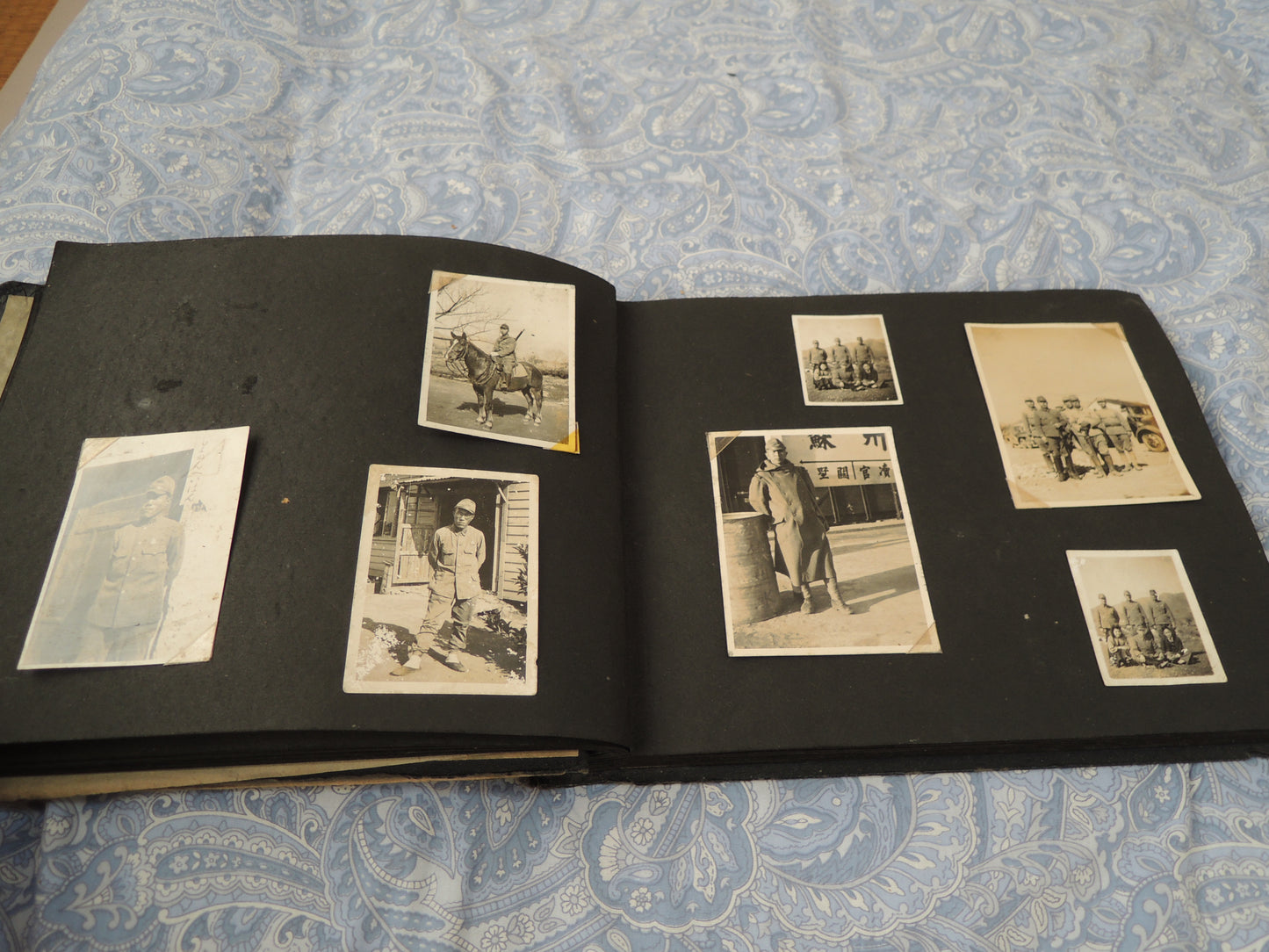 WW2 Japanese Army Memorial Photo Album Southern China