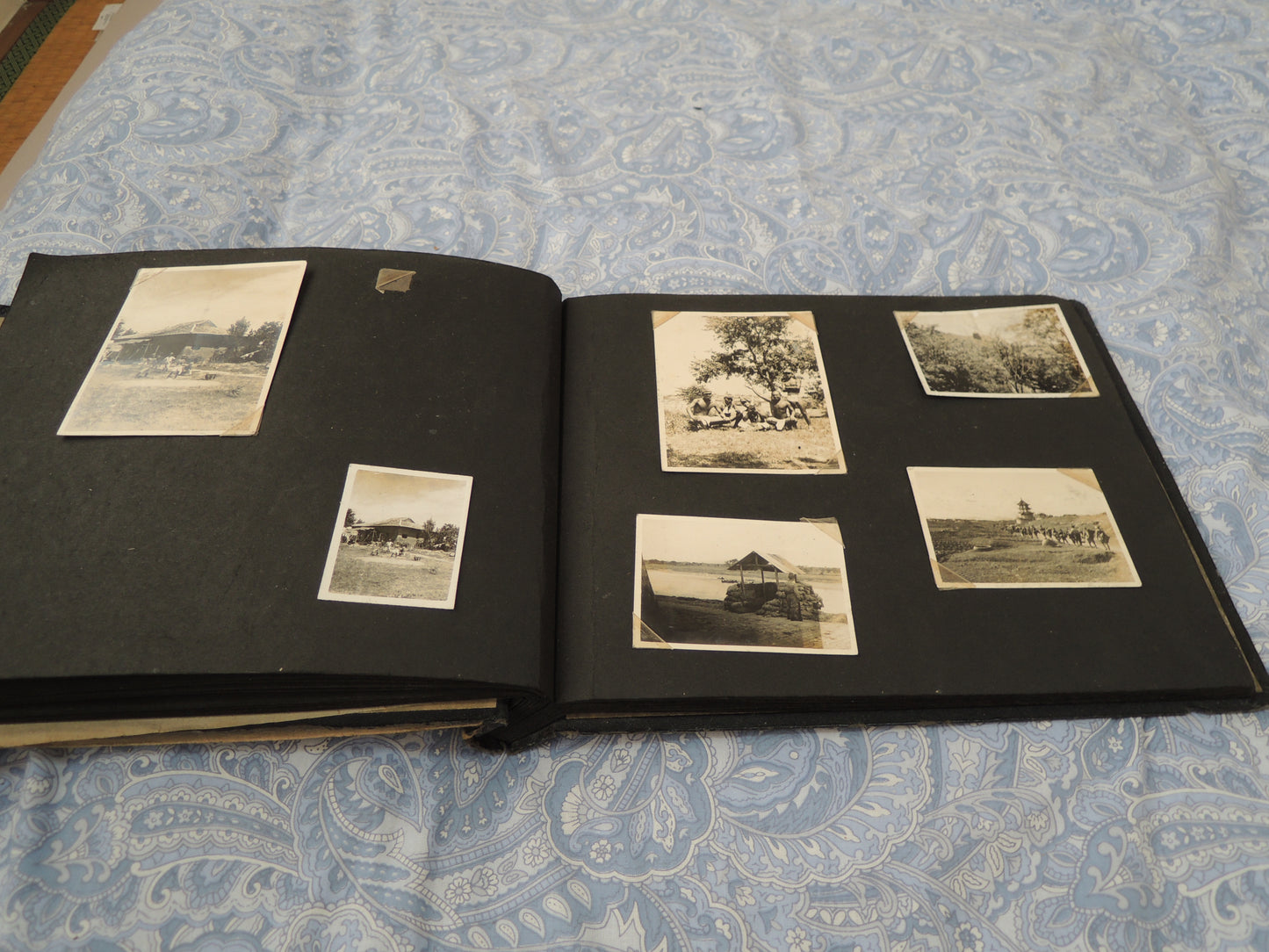 WW2 Japanese Army Memorial Photo Album Southern China