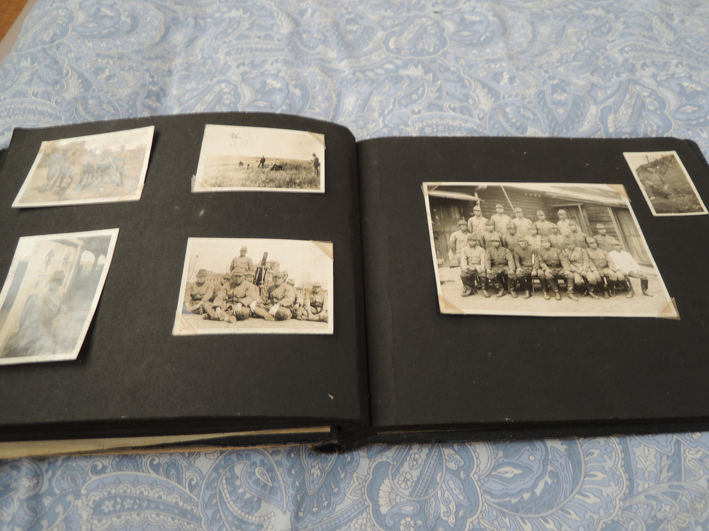 WW2 Japanese Army Memorial Photo Album Southern China