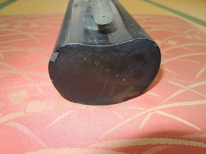 Antique Gun Powder Flask Japan Samurai Edo period matchlock Tanegashima Agari Fuji