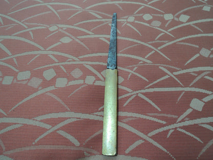 Antique Kozuka Japan Samurai katana Edo period Lion Shishi no zu