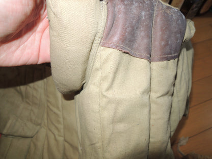 WW2 Original japanese Army Vest for training swordsmanship on horseback