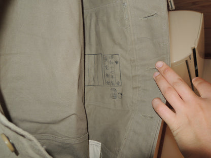 WW2 Original japanese Army Tank Crewman Overall Type2 Work clothes