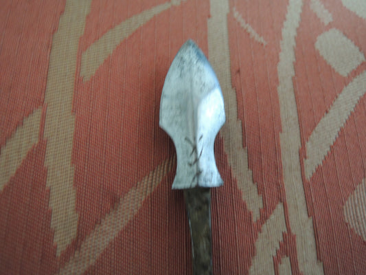 Antique Arrowhead Japan Samurai Bow Arrow Yajiri Edo period Togarine Bonji