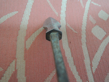 Antique Arrowhead Japan Samurai Bow Arrow Yajiri Edo period Togarine Bonji