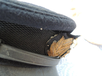 WW2 Original japanese Navy Officer Cap Hat with case