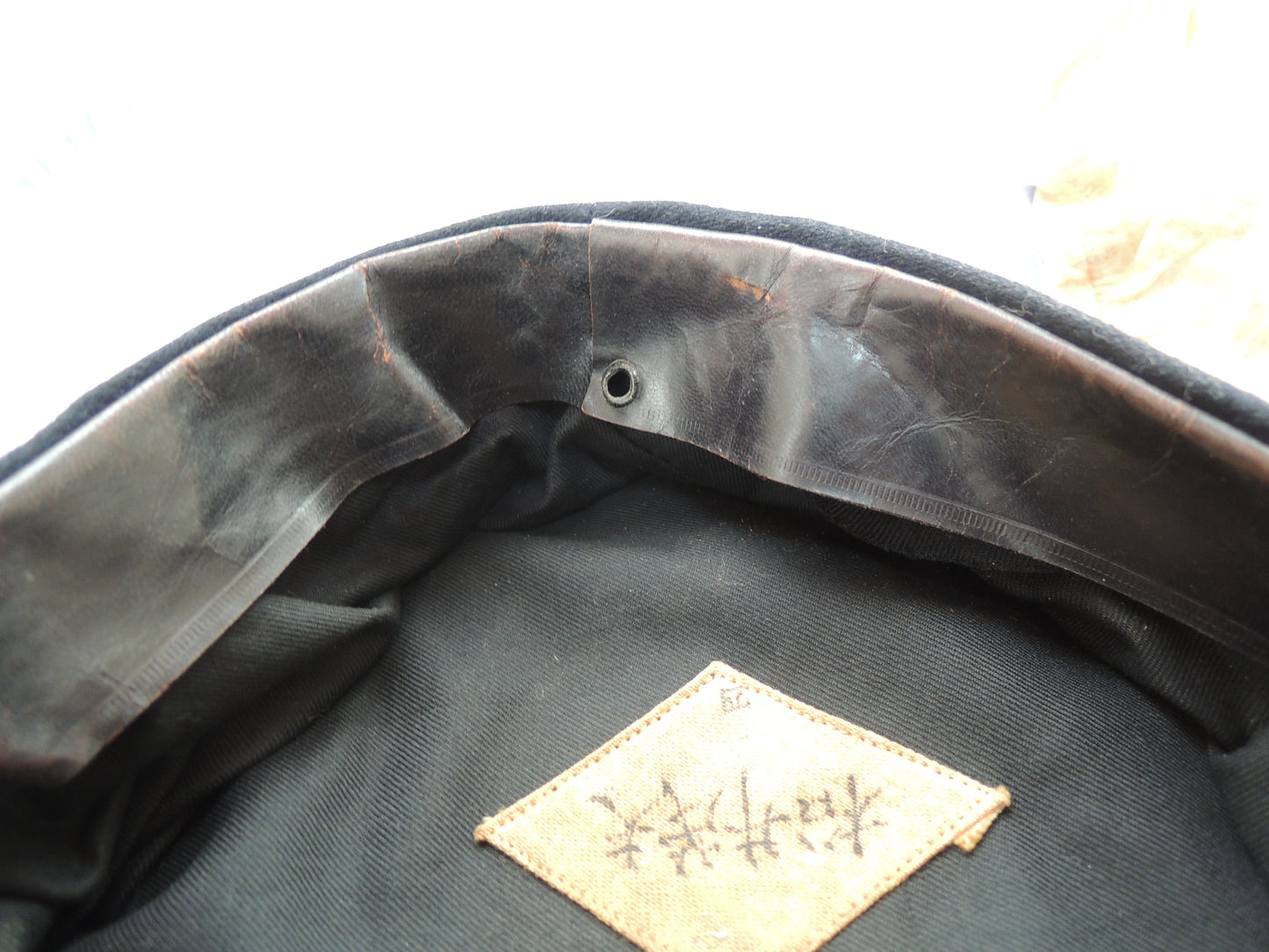 WW2 Original japanese Navy Officer Cap Hat with case