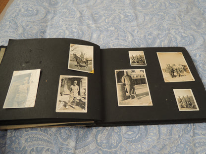 WW2 Japanese Army Memorial Photo Album Southern China