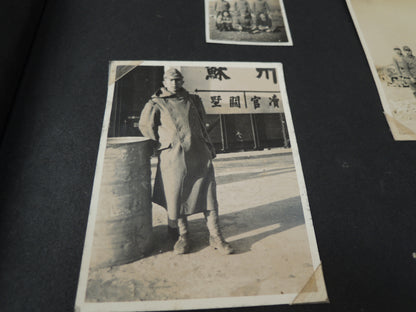 WW2 Japanese Army Memorial Photo Album Southern China